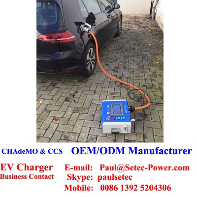 10kw CCS Chademo Portable Charger