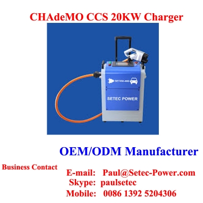 20kw CCS Chademo Portable Charger